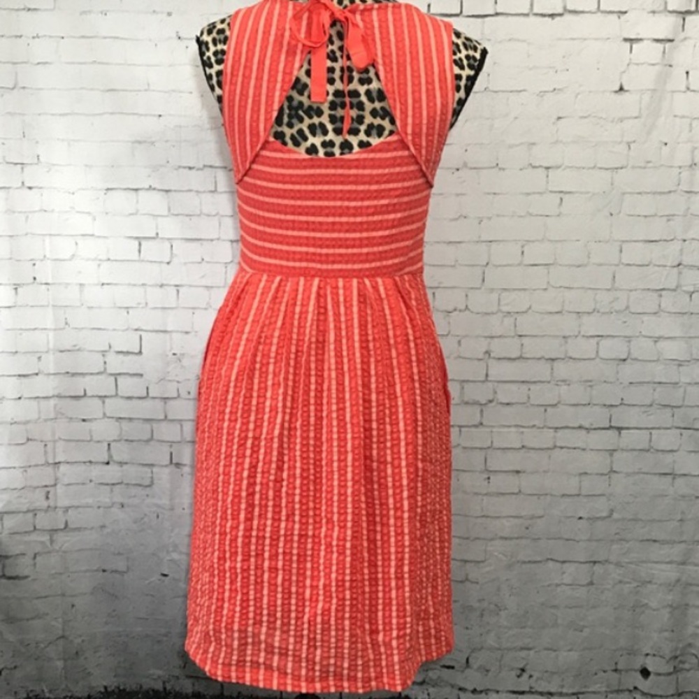 9H15 STCL Anthropologie Dress, Pockets & Open Back